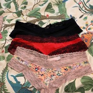 Pink Victoria’s Secret panty bundle